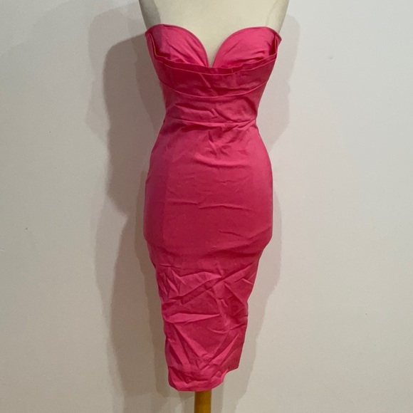 More to Come Sophia Strapless Midi Dress Size: XS - Picture 5 of 10